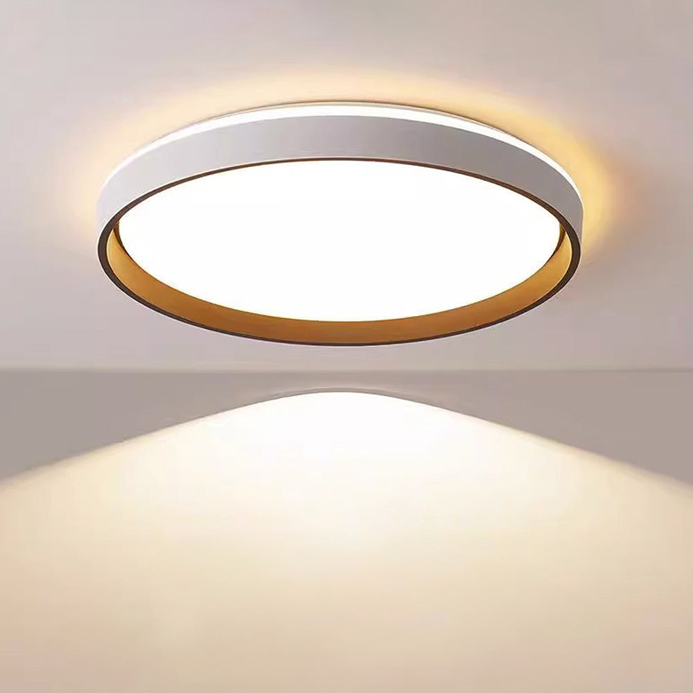 Modern Acrylic Living Room Flush Mount Ceiling Light-Homdiy