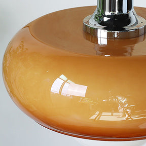 Bauhaus Egg Tart Glass Pendant Light