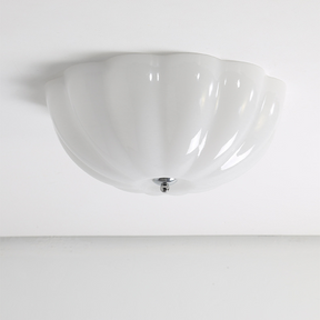 French Bedroom White Ceiling Lamp -Homwarmy