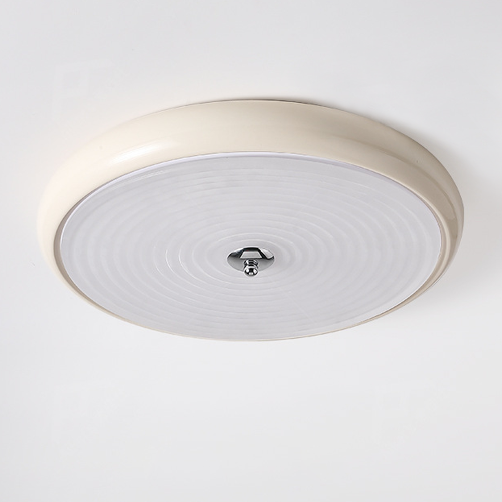 Nordic Simple Medieval Round Bedroom Ceiling Light -Homwarmy