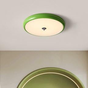 Nordic Simple Medieval Round Bedroom Ceiling Light -Homwarmy