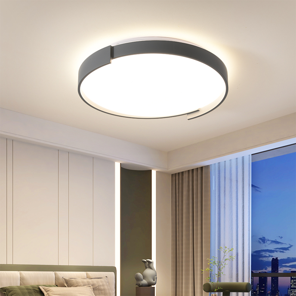 Modern Minimalist Creative Round Led Ceiling Light -Homwarmy