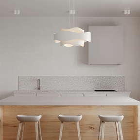 Cream Style Modern Minimalist Bedroom Pendant Light -Homwarmy