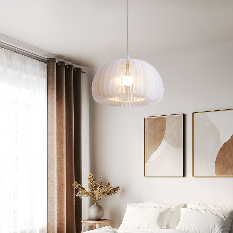 Minimalist White Pendant Lamp Designer Hanging Light -Homwarmy