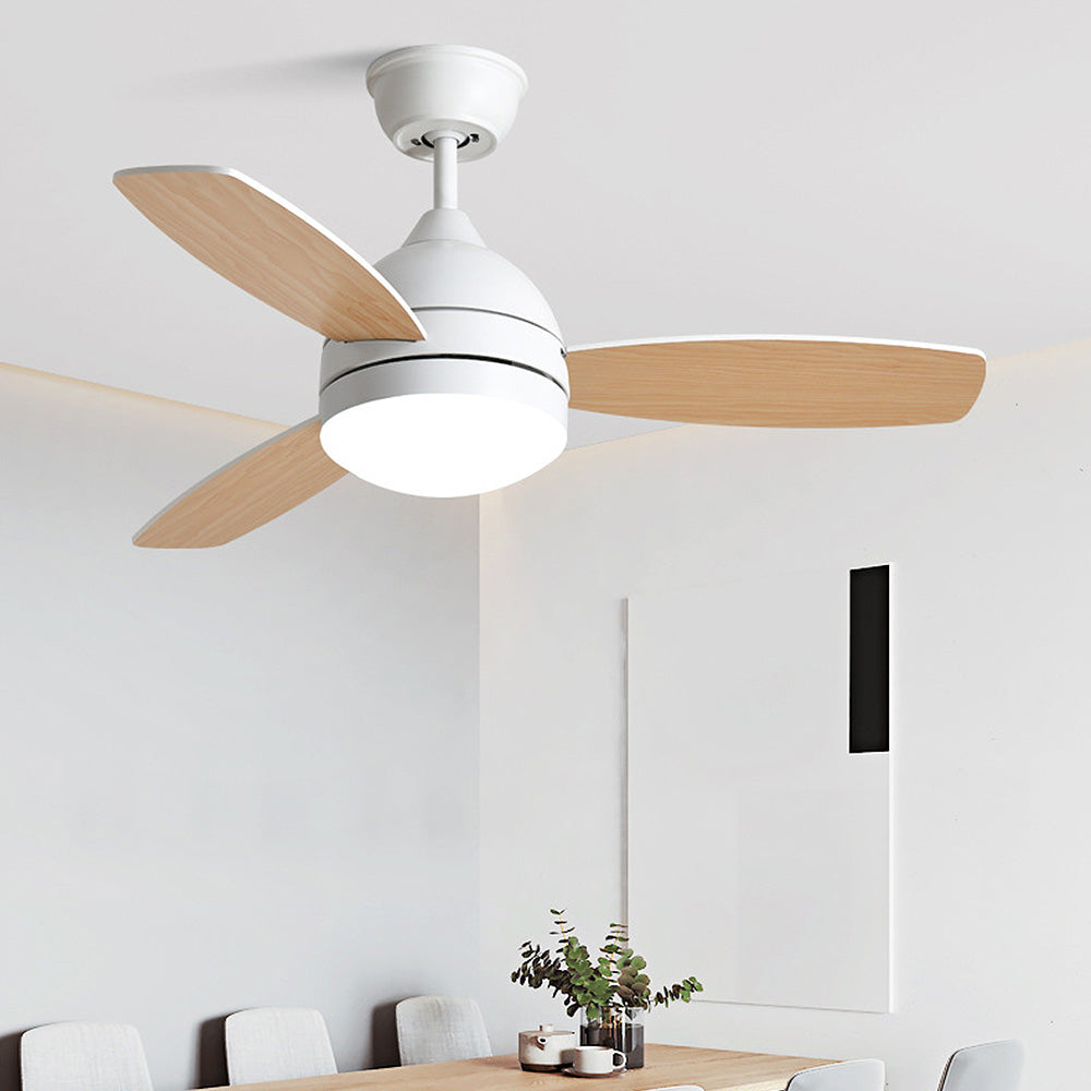 Contemporary Rustic Ceiling Fans with LED Lights