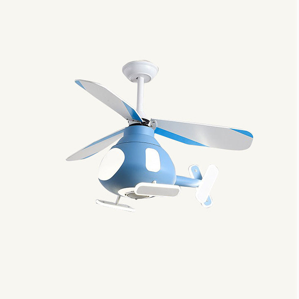 Helicopter Modern Individuality Ceiling Fans with LED Lights
