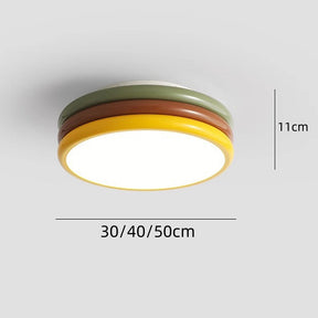 Nordic Multiple Color Stack Ceiling Lamp