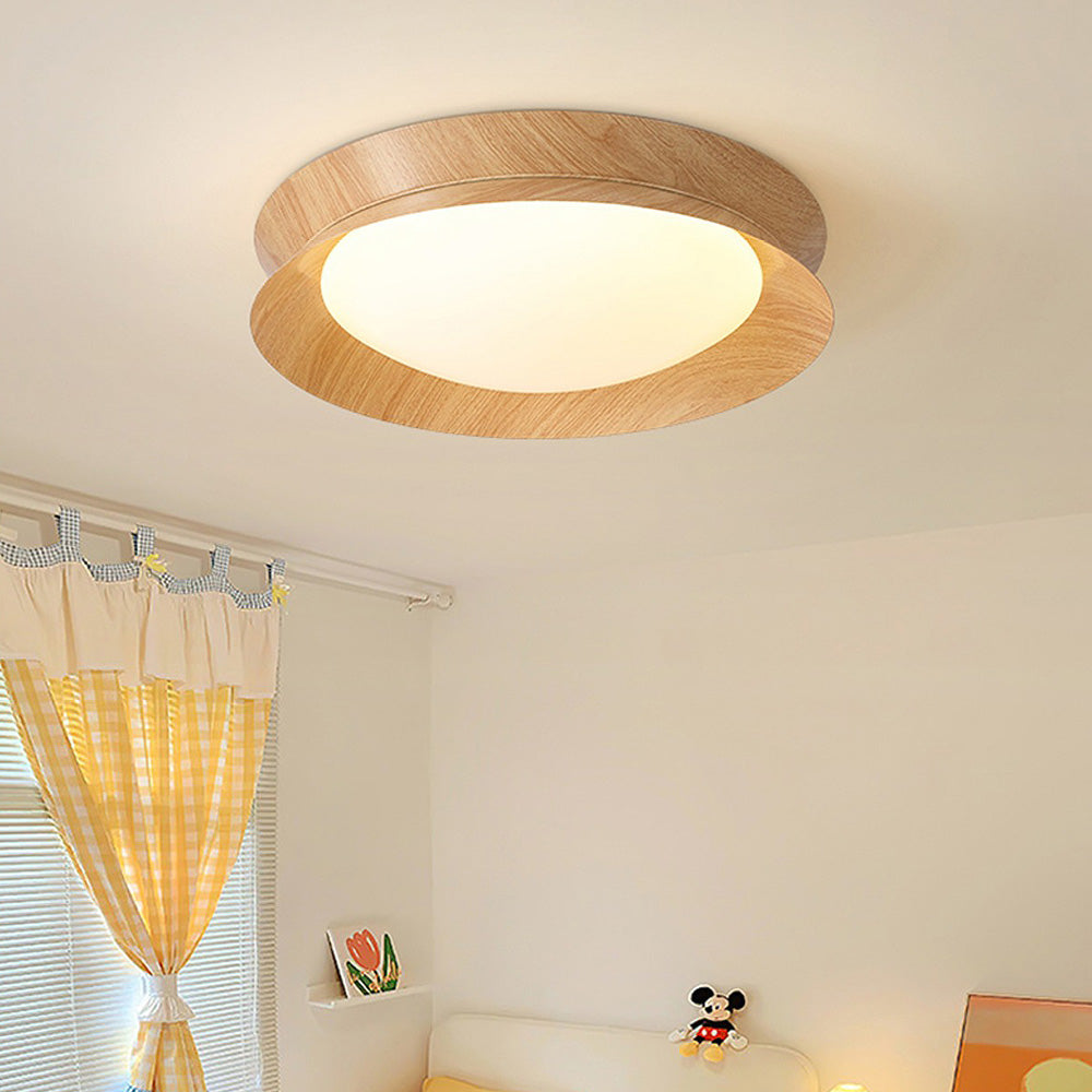 Unique Wood Grain LED Ceiling Light