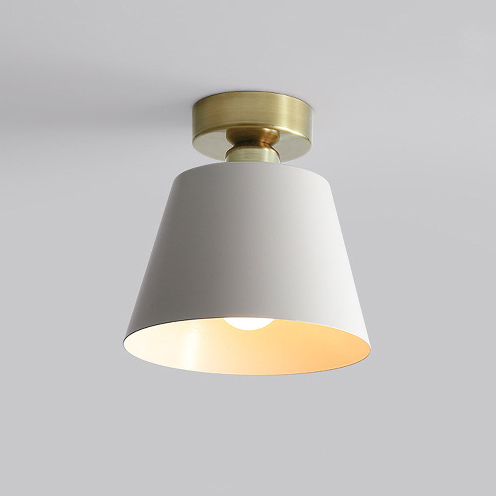 Nordic Simple Iron Shade Ceiling Light -Homwarmy