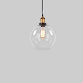 Modern Diverse Clear Glass Pendant Light
