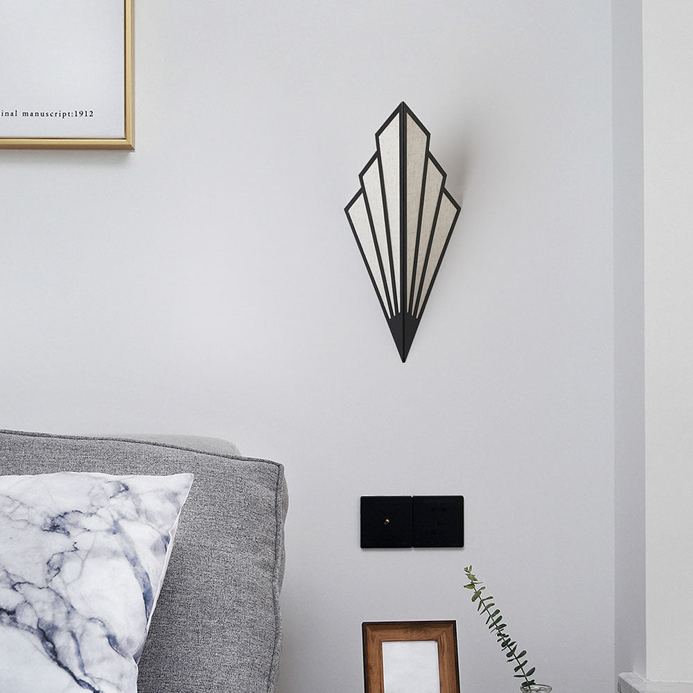 Geometric White Stylish Wall LED Light