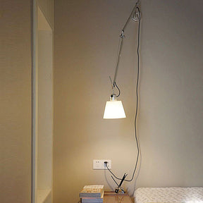 Stylish Simple Adjustable Silver Wall Light