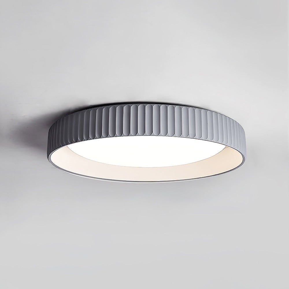 Simple Modern Cement LED Ceiling Light
