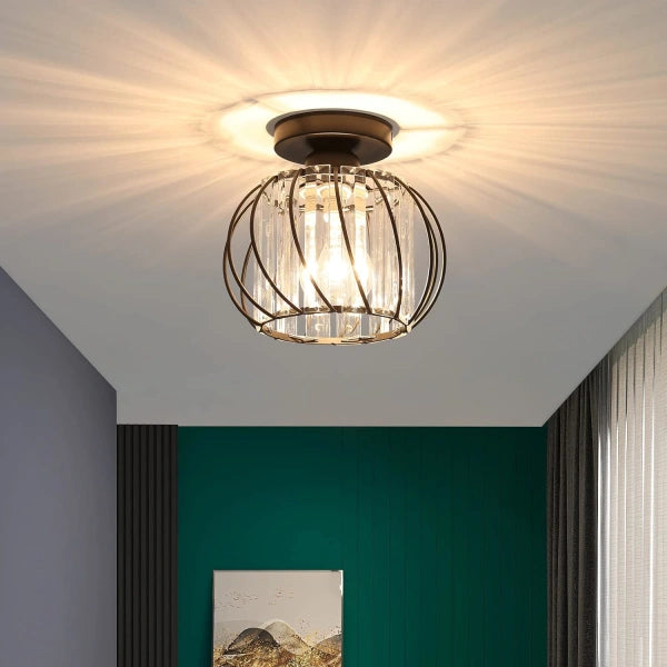 Luxury Hollow Hallway Mini Ceiling Light