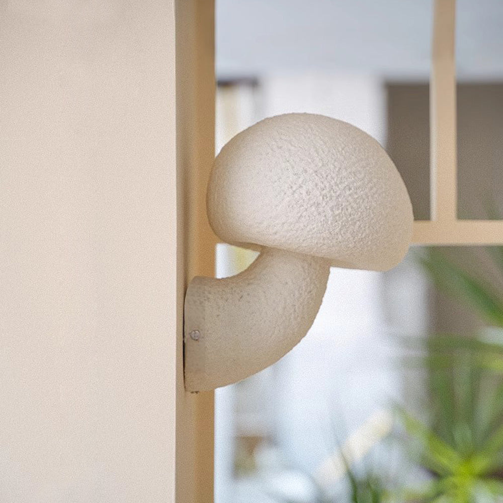 Cute Mushroom Designer Resin Wall Light