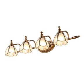 Medieval Multi-Heads Gold Bathroom Vanity Lights
