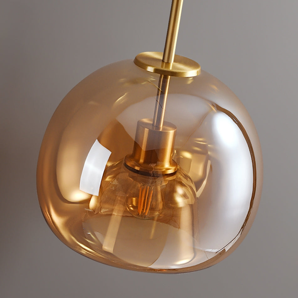 Vintage Bubble Glass Ceiling Light -Homdiy