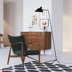 Single Light Duckbill Floor Lamp with Tripod -Homwarmy