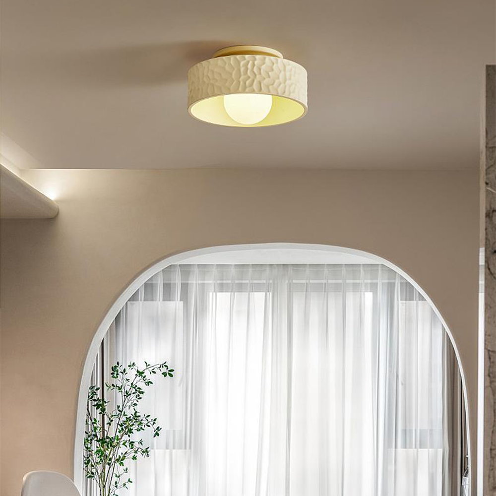 Wabi-sabi Ceiling Lamp Eco-Friendly Ceiling Light For Bedroom -Homwarmy