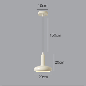 Modern Creamy Bauhaus Pendant Light -Homwarmy
