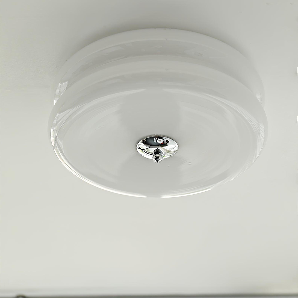 Art LED Glass Flush Mount Ceiling Lights -Homdiy