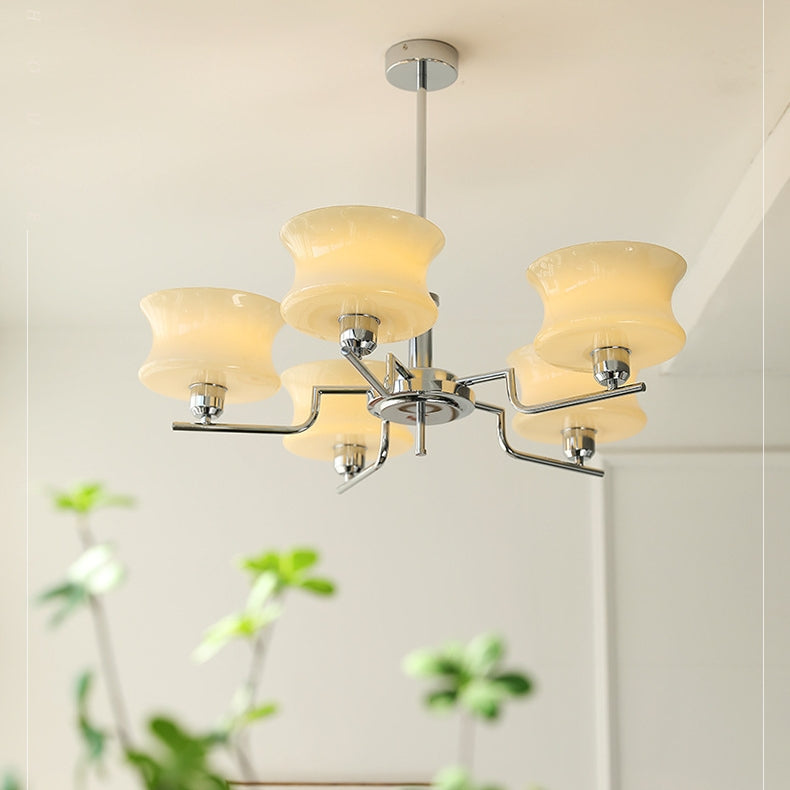 Belue Chandelier For Dining Room -Homwarmy