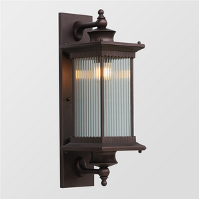 Retro Rectangular Outdoor Wall Light -Homdiy