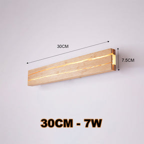 Modern Wood Crack Wall Sconces Home Decor Wall light -Homdiy