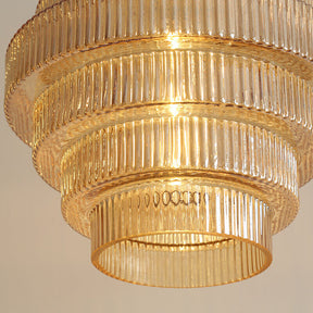 Modern Creative Hive Shape Glass Pendant Lamp