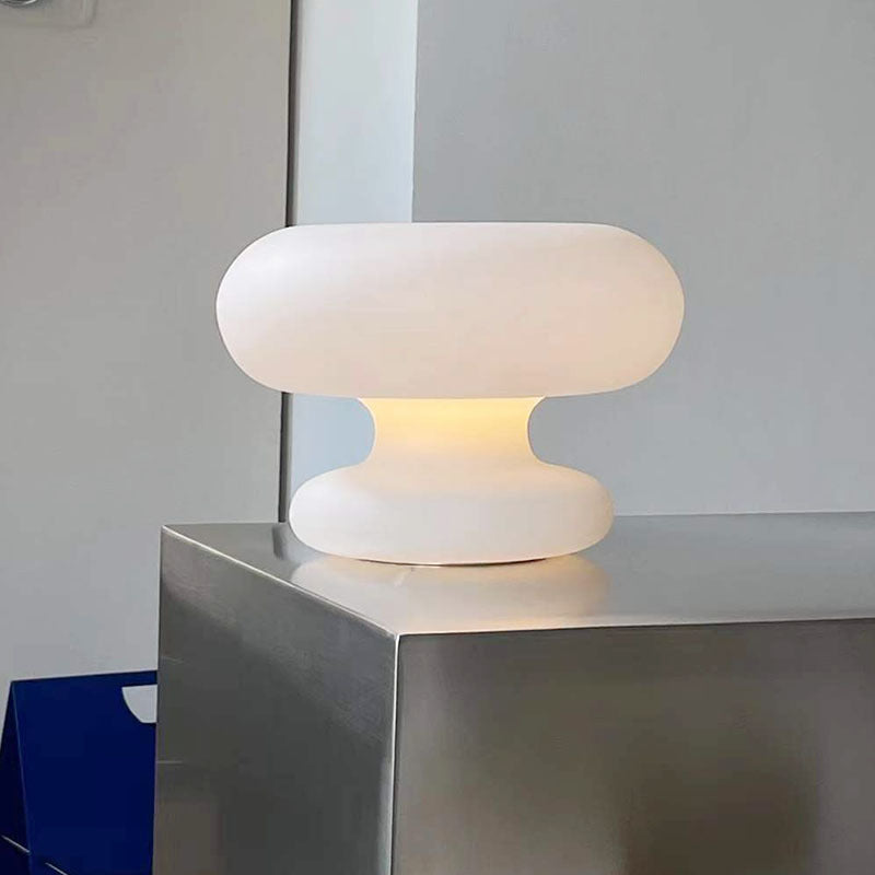 Modern Mushroom White Table Lamps For Living Room -Homwarmy