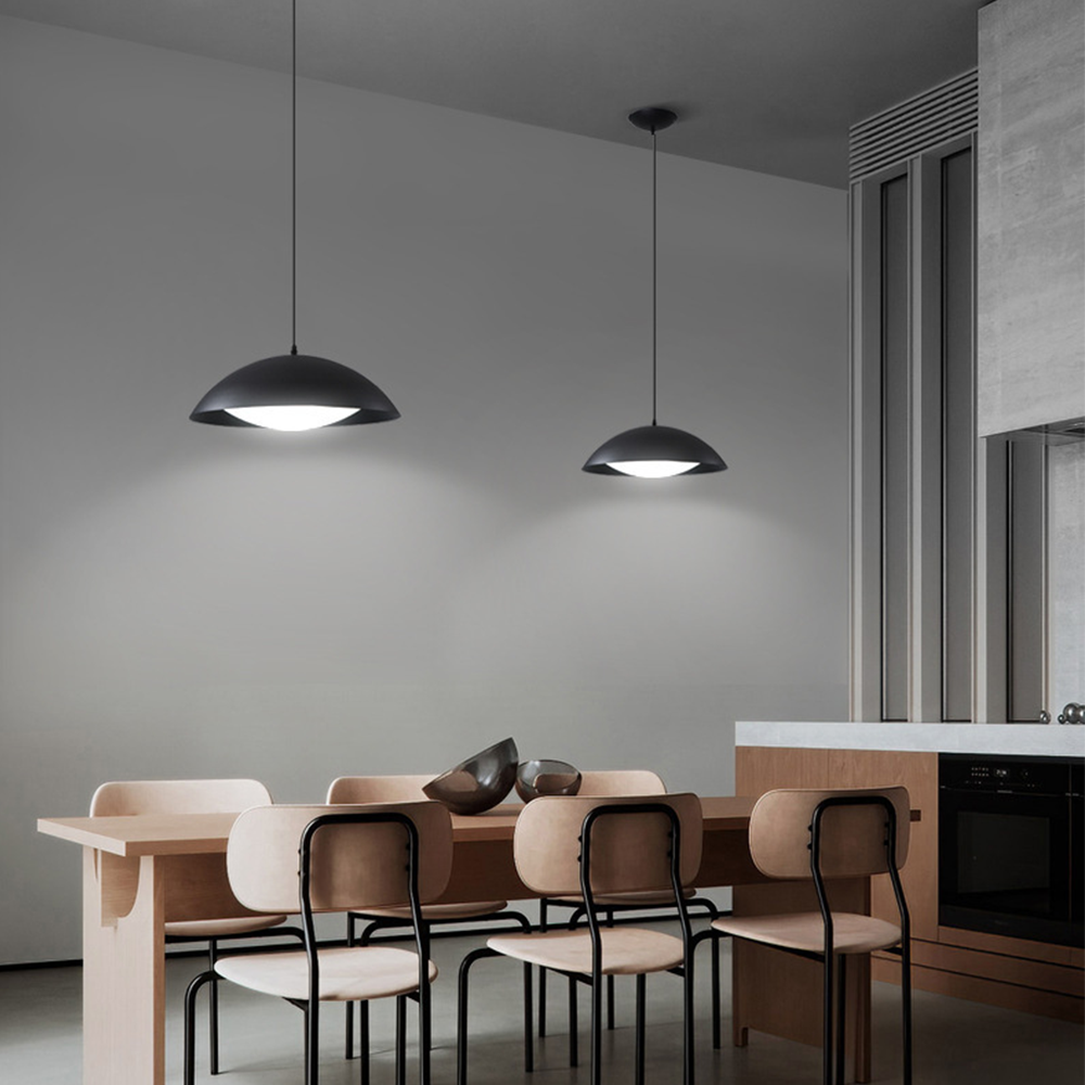 Modern Minimalist Metal Dining Room Pendant Light -Homdiy