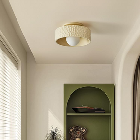 Wabi-sabi Ceiling Lamp Eco-Friendly Ceiling Light For Bedroom -Homwarmy