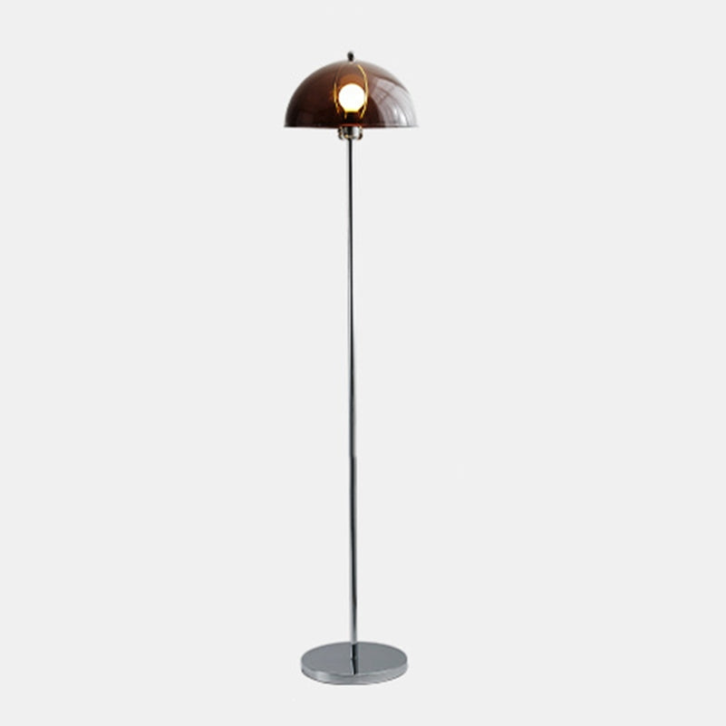 Retro Mushroom Shape Lampshade Floor Lamp for Living Room -Homwarmy